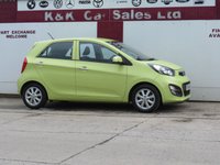 USED 2014 14 KIA PICANTO 1.25 2 Hatchback 5dr Petrol Auto Euro 5 (84 bhp) 
