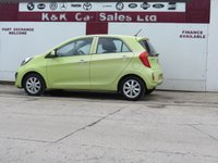 USED 2014 14 KIA PICANTO 1.25 2 Hatchback 5dr Petrol Auto Euro 5 (84 bhp) 