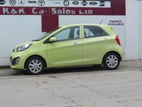 USED 2014 14 KIA PICANTO 1.25 2 Hatchback 5dr Petrol Auto Euro 5 (84 bhp) 