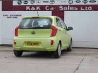 USED 2014 14 KIA PICANTO 1.25 2 Hatchback 5dr Petrol Auto Euro 5 (84 bhp) 