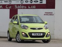 USED 2014 14 KIA PICANTO 1.25 2 Hatchback 5dr Petrol Auto Euro 5 (84 bhp) 