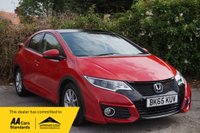 USED 2015 65 HONDA CIVIC 1.6 i-DTEC SR Hatchback 5dr Diesel Manual Euro 5 (s/s) (120 ps) Heated Leather Seats, Pan Glass Roof, Nav, DAB Radio,