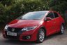 USED 2015 65 HONDA CIVIC 1.6 i-DTEC SR Hatchback 5dr Diesel Manual Euro 5 (s/s) (120 ps) Heated Leather Seats, Pan Glass Roof, Nav, DAB Radio,