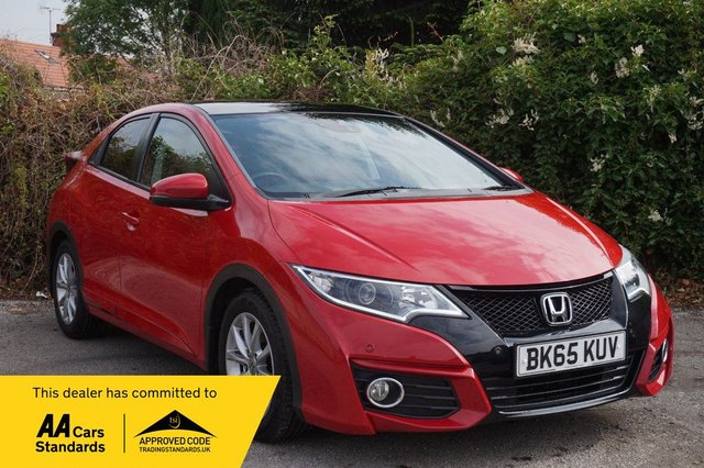 View our Honda Civic 1.6 i-DTEC SR Hatchback 5dr Diesel Manual Euro 5 (s/s) (120 ps)