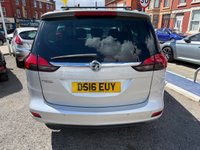 USED 2016 16 VAUXHALL ZAFIRA TOURER 1.6 CDTi ecoFLEX SRi MPV 5dr Diesel Manual Euro 6 (s/s) (136 ps) ONLY &pound;35 ROAD TAX 7 SEATER 62.7 MPG