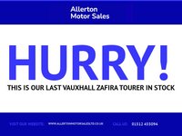 USED 2016 16 VAUXHALL ZAFIRA TOURER 1.6 CDTi ecoFLEX SRi MPV 5dr Diesel Manual Euro 6 (s/s) (136 ps) ONLY &pound;35 ROAD TAX 7 SEATER 62.7 MPG