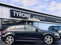 USED 2017 17 AUDI A3 1.6 TDI S line Sportback 5dr Diesel Manual Euro 6 (s/s) (110 ps) 
