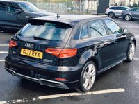 USED 2017 17 AUDI A3 1.6 TDI S line Sportback 5dr Diesel Manual Euro 6 (s/s) (110 ps) 