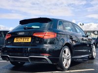 USED 2017 17 AUDI A3 1.6 TDI S line Sportback 5dr Diesel Manual Euro 6 (s/s) (110 ps) 
