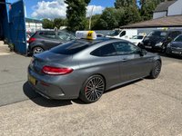 USED 2016 66 MERCEDES-BENZ C-CLASS 2.1 C250d AMG Line (Premium) Coupe 2dr Diesel G-Tronic+ Euro 6 (s/s) (204 ps) &pound;35 ROAD TAX. ULEZ COMPLIANT. AUTOMATIC.