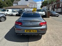 USED 2016 66 MERCEDES-BENZ C-CLASS 2.1 C250d AMG Line (Premium) Coupe 2dr Diesel G-Tronic+ Euro 6 (s/s) (204 ps) &pound;35 ROAD TAX. ULEZ COMPLIANT. AUTOMATIC.