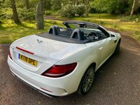 USED 2019 19 MERCEDES-BENZ SLC 2.0 SLC300 GPF AMG Line Convertible 2dr Petrol G-Tronic Euro 6 (s/s) (245 ps)ONLY 3,300 MILES YES 3,300 -GARAGED ALL ITS LIFE//AS NEW CONDITION///REVERSING CAMERA//PARKTRONIC//AIR-SCARF//PANORAMIC VARIO-ROOF//HEATED LEATHER SEATS//GARMIN MAP-PILOT//AMG STYLING+MORE 245 ps)ONLY 3,300 MILES YES 3,300 -GARAGED ALL ITS LIFE//AS NEW CONDITION///REVERSING CAMERA//PARKTRONIC//AIR-SCARF//PANORAMIC VARIO-ROOF//HEATED LEATHER SEATS//GARMIN MAP-PILOT//AMG STYLING+MORE
