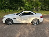 USED 2019 19 MERCEDES-BENZ SLC 2.0 SLC300 GPF AMG Line Convertible 2dr Petrol G-Tronic Euro 6 (s/s) (245 ps)ONLY 3,300 MILES YES 3,300 -GARAGED ALL ITS LIFE//AS NEW CONDITION///REVERSING CAMERA//PARKTRONIC//AIR-SCARF//PANORAMIC VARIO-ROOF//HEATED LEATHER SEATS//GARMIN MAP-PILOT//AMG STYLING+MORE 245 ps)ONLY 3,300 MILES YES 3,300 -GARAGED ALL ITS LIFE//AS NEW CONDITION///REVERSING CAMERA//PARKTRONIC//AIR-SCARF//PANORAMIC VARIO-ROOF//HEATED LEATHER SEATS//GARMIN MAP-PILOT//AMG STYLING+MORE