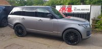 USED 2021 21 LAND ROVER RANGE ROVER 3.0 SD V6 Vogue SUV 5dr Diesel Auto 4WD Euro 6 (s/s) (275 ps) 22" GLOSS BLACK ALLOYS,SLIDING PANORAMIC SUNROOF