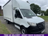 USED 2023 72 MERCEDES-BENZ SPRINTER  2.1 315Cdi 3.5t. NEW 5.2m (17ft)  Curtainside Body, Tail Lift, Eu 6, 148Bhp Large Tail Lift, Tall Rear Aperture
