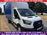 USED 2022 72 FORD TRANSIT 2.0 350 3.5t. Lwb X/Long 5m Curtainside x 8ft Int Height Eu 6 130ps 2.4m 8ft Int. Height, FREE Delivery