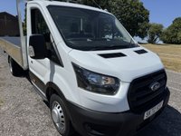 USED 2022 72 FORD TRANSIT 2.0 350 Leader 3.5t.LWB 17ft (5m) Dropside, Eu 6, DRW 130ps FREE Delivery | Finance | Part Ex |