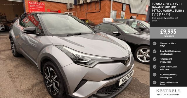 View our TOYOTA C-HR