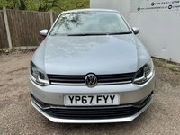 USED 2017 67 VOLKSWAGEN POLO 1.2 TSI Match Edition Hatchback 5dr Petrol DSG Euro 6 (s/s) (90 ps) 