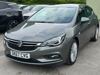 USED 2017 67 VAUXHALL ASTRA 1.4i Turbo Elite Hatchback 5dr Petrol Manual Euro 6 (150 ps) 2 OWNER SERVICE HISTORY 6 STAMPS