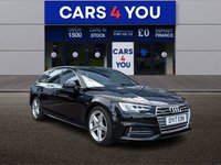 USED 2017 17 AUDI A4 AVANT 2.0 TDI S line Estate 5dr Diesel S Tronic quattro Euro 6 (s/s) (190 ps) 