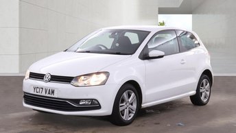 2017 VOLKSWAGEN POLO 1.2 TSI BlueMotion Tech Match Edition Hatchback 3dr Petrol Manual Euro 6 (s/s) (90 ps) &pound;8699.00