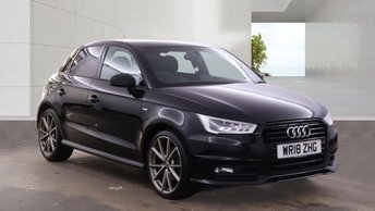 2018 AUDI A1 1.4 TFSI Black Edition Sportback 5dr Petrol S Tronic Euro 6 (s/s) (Nav) (125 ps) £11995.00