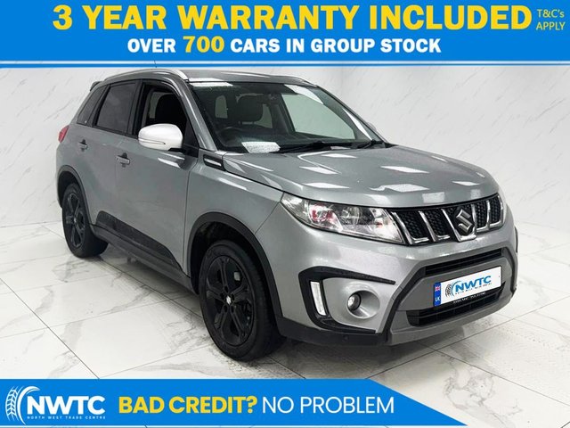 View our Suzuki Vitara 1.4 Boosterjet S SUV 5dr Petrol Manual ALLGRIP Euro 6 (s/s) (140 ps) 2 FORMER OWNERS! 