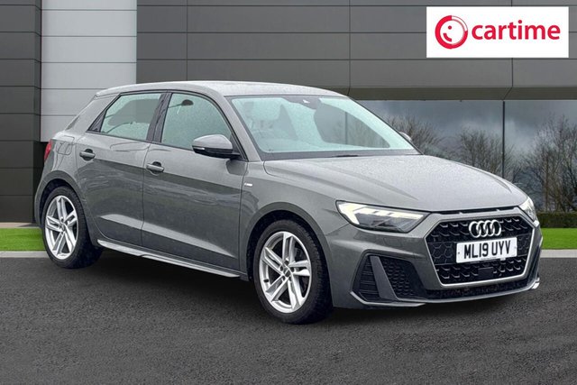 View our Audi A1 1.5 TFSI 35 S line Sportback 5dr Petrol Manual Euro 6 (s/s) (150 ps) Rear Parking Sensors, Audi Smartphone Interface, LED Ambient Light Package, MMI Touch, 17In Alloys