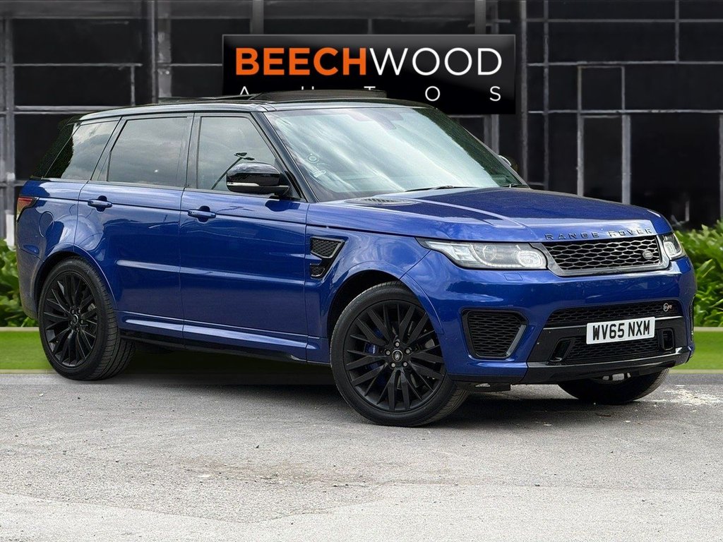 USED 2015 65 LAND ROVER RANGE ROVER SPORT SVR 5.0 V8 Autobiography Dynamic SUV 5dr Petrol Auto 4WD Euro 6 (s/s) (510 ps) 