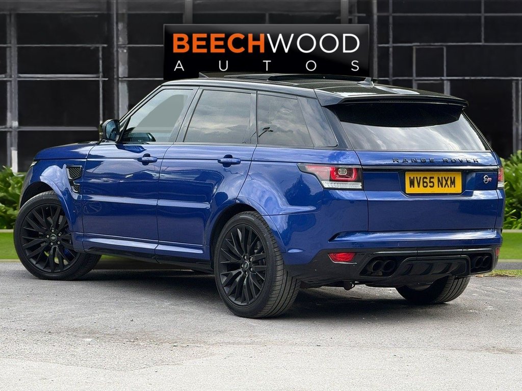 USED 2015 65 LAND ROVER RANGE ROVER SPORT SVR 5.0 V8 Autobiography Dynamic SUV 5dr Petrol Auto 4WD Euro 6 (s/s) (510 ps) 