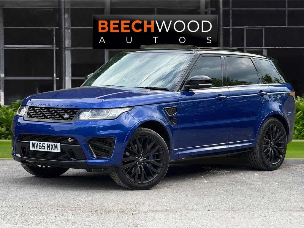 USED 2015 65 LAND ROVER RANGE ROVER SPORT SVR 5.0 V8 Autobiography Dynamic SUV 5dr Petrol Auto 4WD Euro 6 (s/s) (510 ps) 