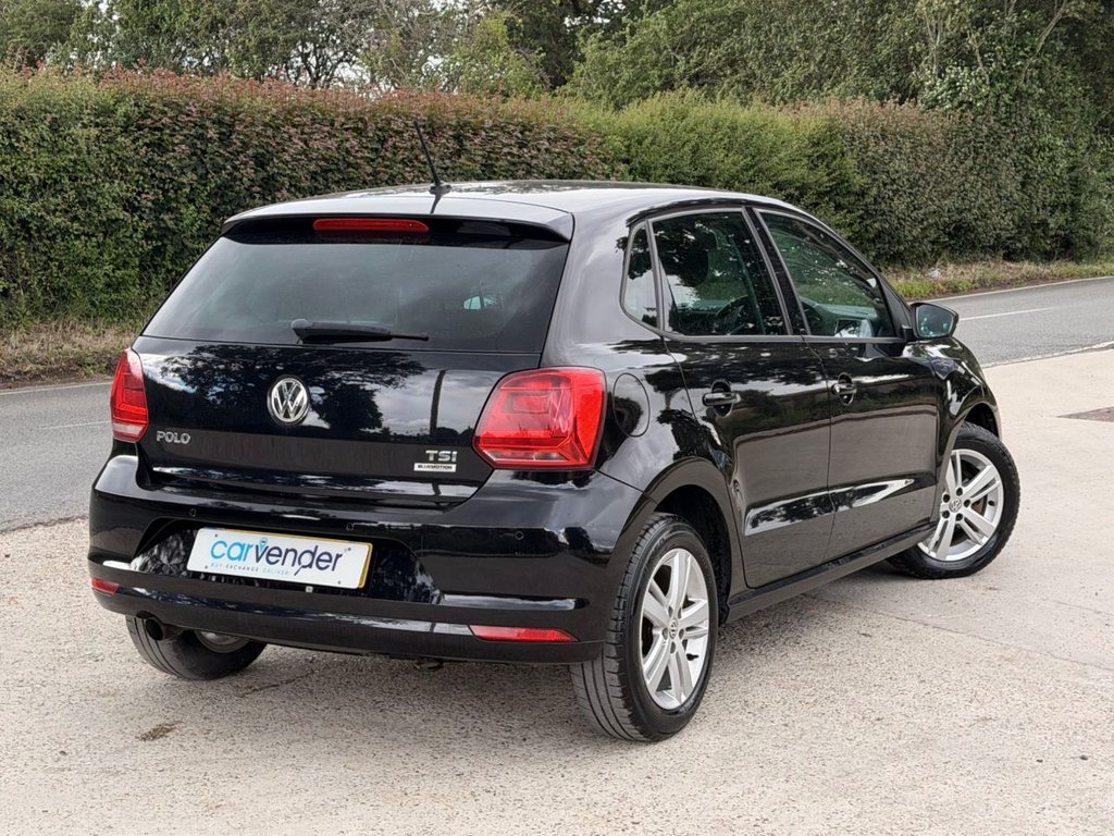 USED 2016 66 VOLKSWAGEN POLO 1.2 TSI BlueMotion Tech Match Hatchback 5dr Petrol Manual Euro 6 (s/s) (90 ps) 9 Services|&pound;20 Road Tax|Rear & Front Sensors|