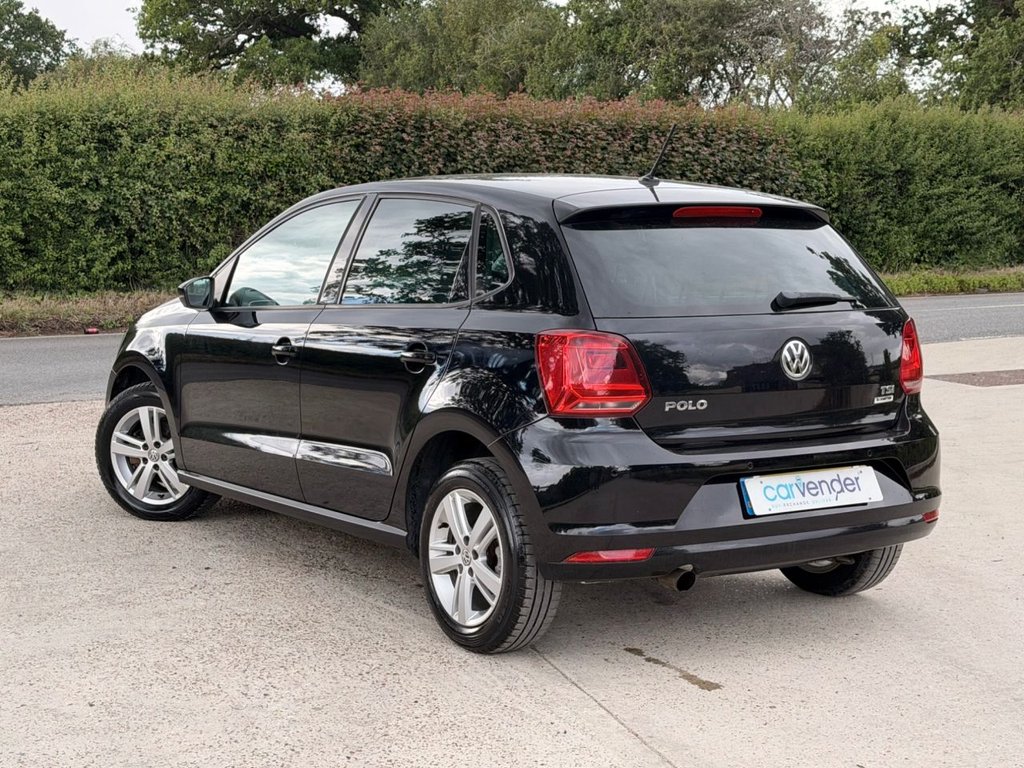 USED 2016 66 VOLKSWAGEN POLO 1.2 TSI BlueMotion Tech Match Hatchback 5dr Petrol Manual Euro 6 (s/s) (90 ps) 9 Services|&pound;20 Road Tax|Rear & Front Sensors|