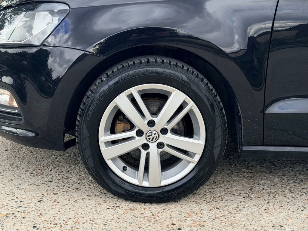 USED 2016 66 VOLKSWAGEN POLO 1.2 TSI BlueMotion Tech Match Hatchback 5dr Petrol Manual Euro 6 (s/s) (90 ps) 9 Services|&pound;20 Road Tax|Rear & Front Sensors|