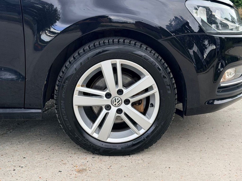 USED 2016 66 VOLKSWAGEN POLO 1.2 TSI BlueMotion Tech Match Hatchback 5dr Petrol Manual Euro 6 (s/s) (90 ps) 9 Services|&pound;20 Road Tax|Rear & Front Sensors|