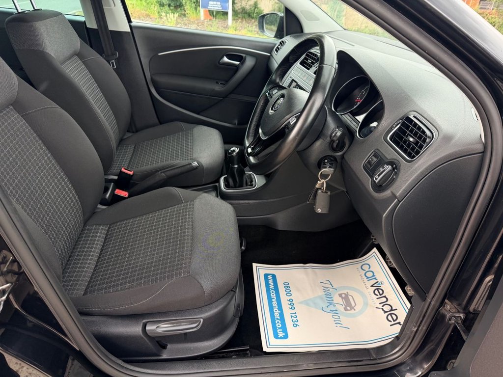 USED 2016 66 VOLKSWAGEN POLO 1.2 TSI BlueMotion Tech Match Hatchback 5dr Petrol Manual Euro 6 (s/s) (90 ps) 9 Services|&pound;20 Road Tax|Rear & Front Sensors|