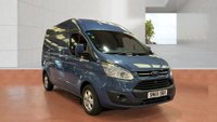 USED 2015 65 FORD TRANSIT CUSTOM 2.2 TDCi 310 Limited Panel Van 5dr Diesel Manual L1 H1 (1123 bhp) NO VAT JUST 1 PRIVATE OWNER FROM NEW !!!! 1 OWNER FRESH MOT + SERVICE !!!