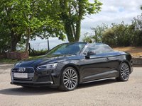 USED 2020 20 AUDI A5 CABRIOLET 2.0 TDI 40 S line Convertible 2dr Diesel S Tronic quattro Euro 6 (s/s) (190 ps) FSH|LOWOWNERS|6MWARRANTY|ULEZ