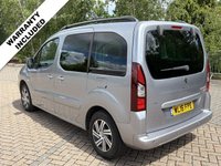 USED 2016 16 PEUGEOT PARTNER TEPEE 1.6 BlueHDi Allure MPV 5dr Diesel ETG Euro 6 (s/s) (100 ps) This 2016 Peugeot Partner Tepee Allure Automatic in Metallic Grey has covered only 39k miles and comes with a full service history, recently serviced in April 2026.  Reverse camera & parking sensors - Cruise control - Bluetooth - Climate control - Electric folding mirrors  With an MOT until June 2027 and being ULEZ & CAZ compliant, it&rsquo;s a practical and easy-to-drive family MPV ready to go.