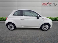 USED 2017 FIAT 500 0.9 TwinAir Lounge Hatchback 3dr Petrol Manual Euro 6 (s/s) (105 ps) ** ONE PRIVATE OWNER FROM NEW **