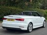 USED 2015 15 AUDI A3 CABRIOLET 2.0 TDI S line Convertible 2dr Diesel Manual Euro 6 (s/s) (150 ps) PREVIOUSLY SOLD BY US DAB BT AUDIO