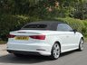 USED 2015 15 AUDI A3 CABRIOLET 2.0 TDI S line Convertible 2dr Diesel Manual Euro 6 (s/s) (150 ps) PREVIOUSLY SOLD BY US DAB BT AUDIO