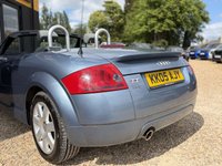 USED 2005 05 AUDI TT 1.8T Roadster 2dr Petrol Manual (199 g/km, 150 bhp) ULTRA LOW MILES/ 1 OWNER FROM NEW/ FULL SERVICE HISTORY/ 5 SPEED MANUAL GEARBOX/ ELECTRIC WINDOWS/ AIR CON/ PART EXCHANGE WELCOME/ 6 MONTHS WARRANTY/  FINANCE AVAILABLE/ ANY INSPECTION WELCOME