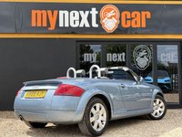 USED 2005 05 AUDI TT 1.8T Roadster 2dr Petrol Manual (199 g/km, 150 bhp) ULTRA LOW MILES/ 1 OWNER FROM NEW/ FULL SERVICE HISTORY/ 5 SPEED MANUAL GEARBOX/ ELECTRIC WINDOWS/ AIR CON/ PART EXCHANGE WELCOME/ 6 MONTHS WARRANTY/  FINANCE AVAILABLE/ ANY INSPECTION WELCOME