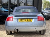USED 2005 05 AUDI TT 1.8T Roadster 2dr Petrol Manual (199 g/km, 150 bhp) ULTRA LOW MILES/ 1 OWNER FROM NEW/ FULL SERVICE HISTORY/ 5 SPEED MANUAL GEARBOX/ ELECTRIC WINDOWS/ AIR CON/ PART EXCHANGE WELCOME/ 6 MONTHS WARRANTY/  FINANCE AVAILABLE/ ANY INSPECTION WELCOME