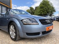 USED 2005 05 AUDI TT 1.8T Roadster 2dr Petrol Manual (199 g/km, 150 bhp) ULTRA LOW MILES/ 1 OWNER FROM NEW/ FULL SERVICE HISTORY/ 5 SPEED MANUAL GEARBOX/ ELECTRIC WINDOWS/ AIR CON/ PART EXCHANGE WELCOME/ 6 MONTHS WARRANTY/  FINANCE AVAILABLE/ ANY INSPECTION WELCOME