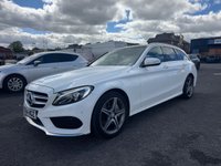 USED 2014 64 MERCEDES-BENZ C-CLASS 2.1 C250 BlueTEC AMG Line Estate 5dr Diesel G-Tronic+ Euro 6 (s/s) (204 ps) FSH, FULLY LOADED, HPI CLEAR!!