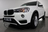 USED 2017 17 BMW X3 2.0 20d SE SUV 5dr Diesel Auto xDrive Euro 6 (s/s) (190 ps) 5 DOCUMENTED SERVICES I GREAT SPEC
