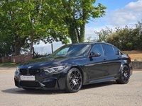 USED 2018 18 BMW M3 3.0 BiTurbo Competition Saloon 4dr Petrol DCT Euro 6 (s/s) (450 ps) FBMWSH|HK|HUD|ICON|666M|CARBON